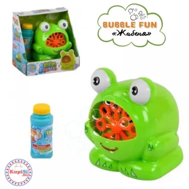 Машина за Сапунени Балони Жаба (Автоматична) | jumbo-catalog.bg