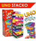 Семейна игра УНО КУЛА ОТ ПЛОЧКИ ''Uno Stacko'