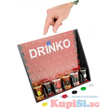 Игра с алкохол и шотове - Drinko | jumbo-catalog.bg