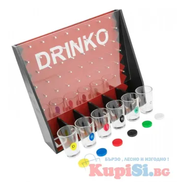 Игра с алкохол и шотове - Drinko | jumbo-catalog.bg
