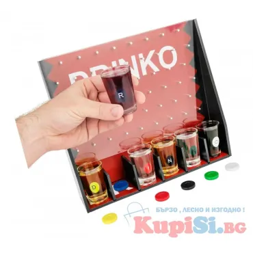 Игра с алкохол и шотове - Drinko | jumbo-catalog.bg