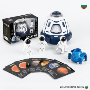 Детска космическа игра - катапулт и луноход | jumbo-catalog.bg