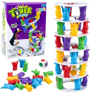 Игра с пингвини - баланс кула | jumbo-catalog.bg
