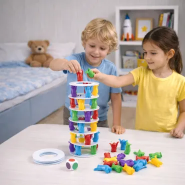 Игра с пингвини - баланс кула | jumbo-catalog.bg