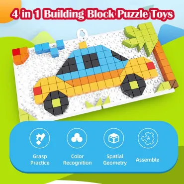 Играчка мозайка 4в1 - 248 части - Играчки за творчество
