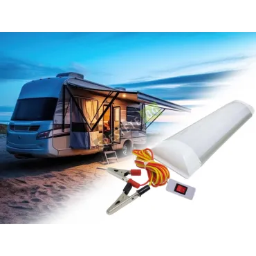Ярка подвижна лампа на 12V