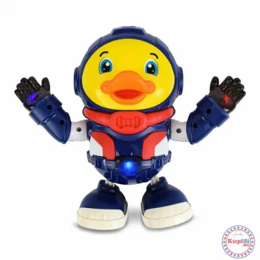 Играчка пате с космически костюм и мелодии
