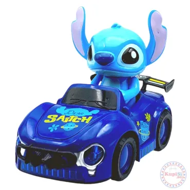 Играчка – Количка на Stitch със светлини, звук, пушек
