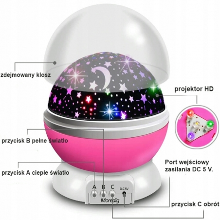 Lampka-projektor-Rasio-Projektor-Gwiazd-Star-LED-roze-i-fiolety-9890487084