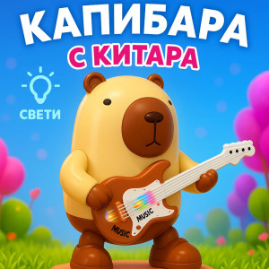 Капибара с китара - Светлини и звуци| jumbo-catalog.bg