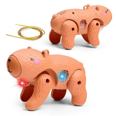 Музикална детска играчка - Капибара на каишка | jumbo-catalog.bg