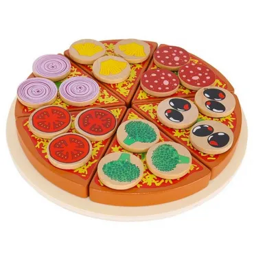 Дървена пица играчка - Kruzzel | jumbo-catalog.bg