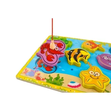 Дървена магнитна игра Риболов | jumbo-catalog.bg