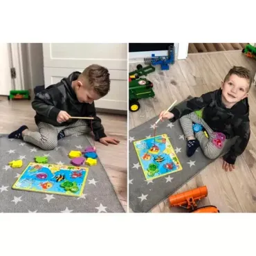 Дървена магнитна игра Риболов | jumbo-catalog.bg