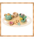 Дървен сервиз за чай – детска играчка | jumbo-catalog.bg