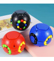 Въртящо кубче с топчета , Антистрес, фиджет,Magic bean cube