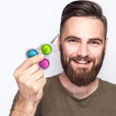 Антистрес ключодържател Simple Dimple 3