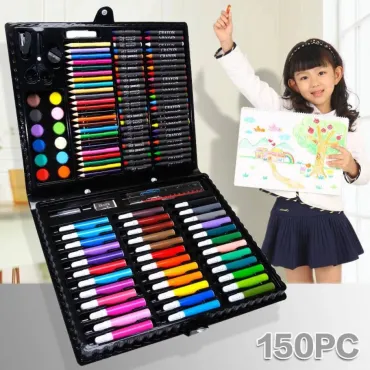 Детски комплект за рисуване 150 части - от jumbo-catalog.bg