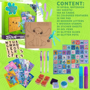 Комплект ученически пособия - Stitch | jumbo-catalog.bg