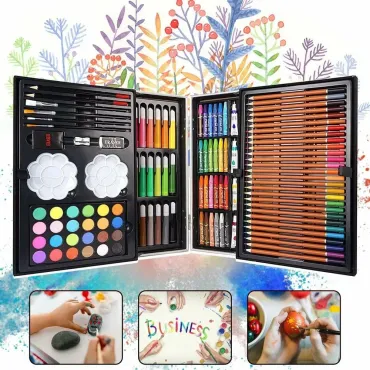 Комплект за рисуване - Куфарче 145 части | jumbo-catalog.bg