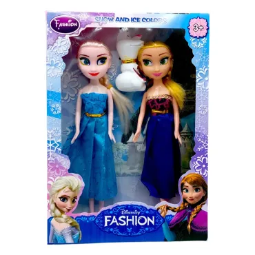 Комплект кукли "Замръзналото кралство" (Frozen) - Елза и Анна