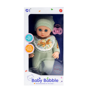 Детска кукла бебе - биберон и панделка | jumbo-catalog.bg