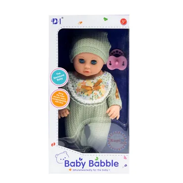 Детска кукла бебе - биберон и панделка | jumbo-catalog.bg