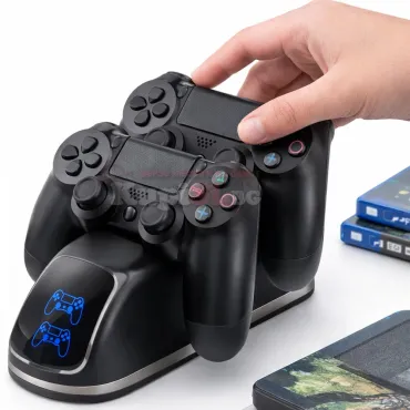 Зарядна станция за PS4 джойстик DualShock 4 | jumbo-catalog.bg