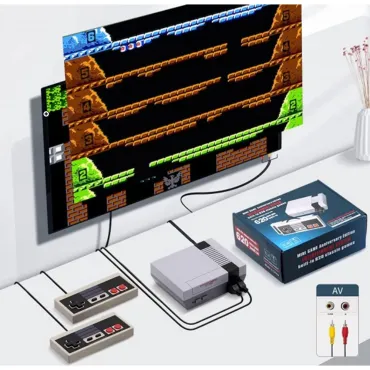 Ретро конзола с 600 игри | 2 джойстика | jumbo-catalog.bg