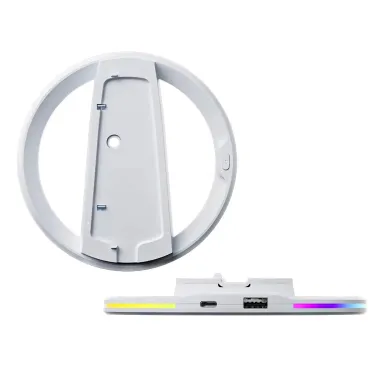 Вертикална стойка за PS5 Pro, Slim и PS5 с LED и USB | jumbo-catalog.bg