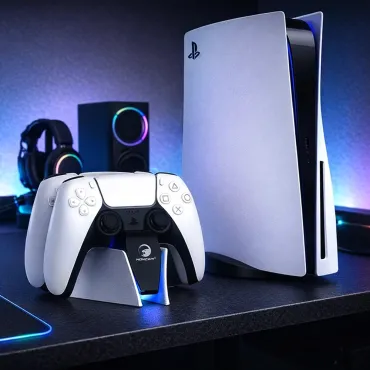 Зарядна станция за PS5 контролери - Двойна DualSense | jumbo-catalog.bg