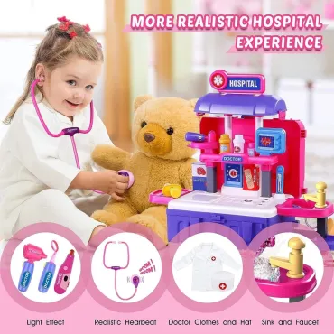 Детски докторски комплект за игра от jumbo-catalog.bg