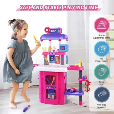 Детски докторски комплект за игра от jumbo-catalog.bg