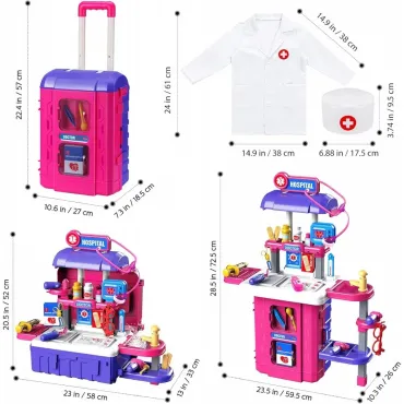 Детски докторски комплект за игра от jumbo-catalog.bg