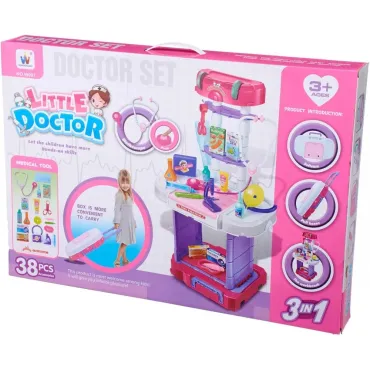 Детски докторски комплект за игра от jumbo-catalog.bg