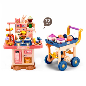 Сладоледена количка играчка - 72 части | jumbo-catalog.bg