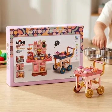 Сладоледена количка играчка - 72 части | jumbo-catalog.bg