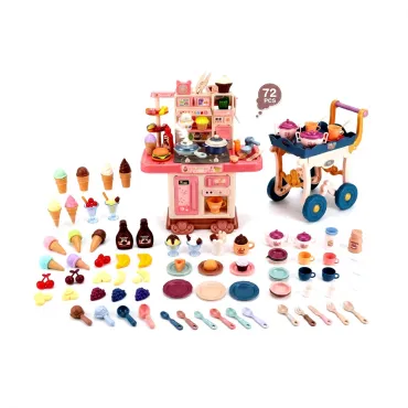 Сладоледена количка играчка - 72 части | jumbo-catalog.bg
