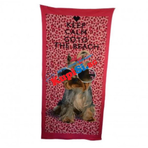 Плажна хавлия Keep Calm Go to the Beach 150см | jumbo-catalog.bg