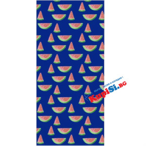 Плажна хавлия с резени диня 70х150 см | jumbo-catalog.bg