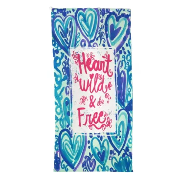Плажна хавлия Heart Wild Free 70х150 см | jumbo-catalog.bg