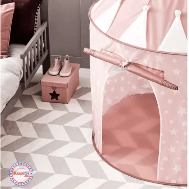 Розова Детска Палатка Замък за Игра и Релакс | jumbo-catalog.bg