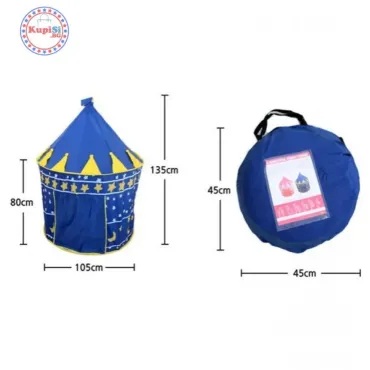 Детска Палатка за Игра (120х140х160 см) Синя | jumbo-catalog.bg