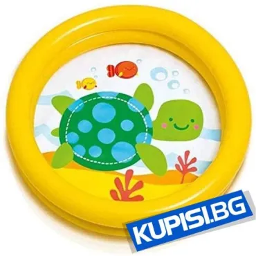 Детски Надуваем Басейн 86х25 см с Меко Дъно | jumbo-catalog.bg