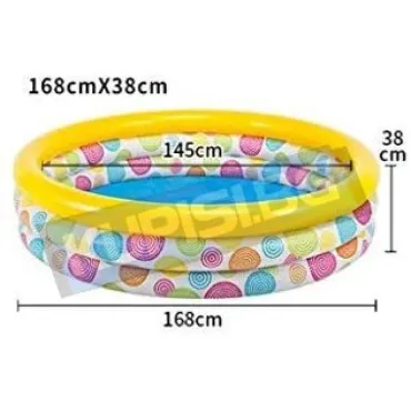 Голям Надуваем Басейн 168х38 см за Деца и Възрастни | jumbo-catalog.bg