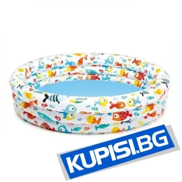 Надуваем Басейн 132х28 см от Еко PVC | jumbo-catalog.bg