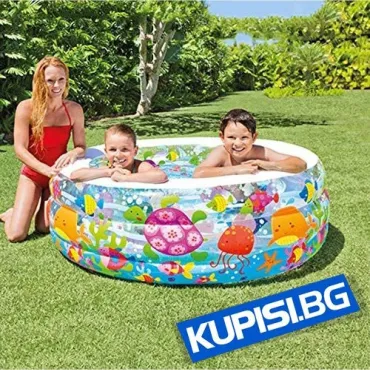 Надуваем басейн 152х56 см (Термоустойчив PVC) | jumbo-catalog.bg