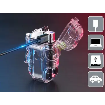 Електрическа запалка с LED фенер