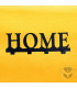 Елегантна стенна закачалка с надпис HOME – 4 куки