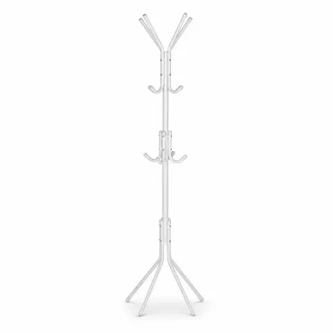 Стояща закачалка за антре - 170 см бял цвят | jumbo-catalog.bg